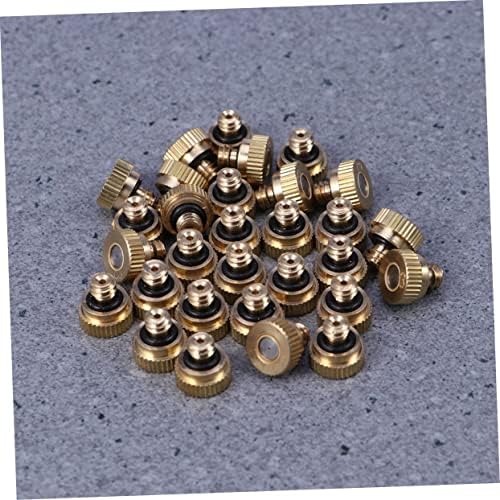 SUPVOX 90pcs Misting Nozzle for Outdoor Use Brass Atomizing Nozzle Garden Hose Sprayer Sprayer - Image 7
