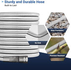 25 FT Stainless Steel Garden Hose – No-Kink 25FT Flexible Metal Water Hose - Image 5
