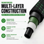 Ultra-Lightweight Garden Hose 50 ft with Spray Nozzles - Image 3