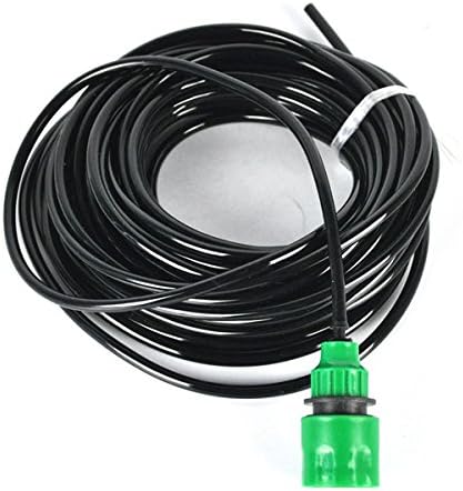 15M (50TF) Automatic Spray Drip Irrigation System Self Watering Garden Hose Kits with 20 Tee Joints Irrigation Timer,Perfect Micro Irrigation System for Flower Bed, Patio, Garden Greenhouse Plants - Image 6
