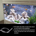 MECCANIXITY Clear PVC Tubing 3/4" ID 1" OD Plastic PVC Tube Flexible Water Hose 25ft for Industrial Tubing, Aquariums, Pump, 19mm x 24mm, with 2pcs Clamps - Image 4