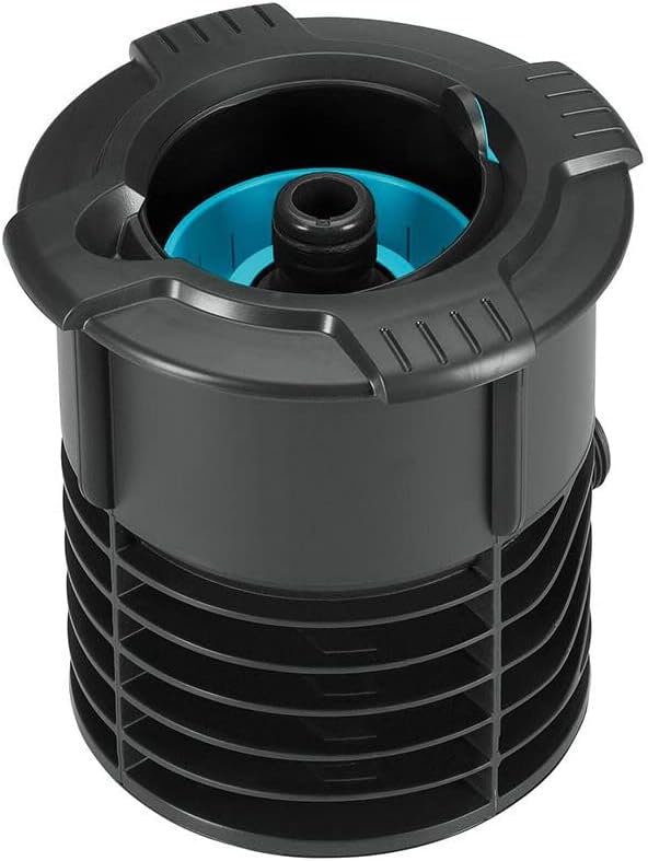 Gardena Sprinkler System Connection Box with 3/4 inch External Thread: Starting Point of the Water Supply into the Sprinkler System, Removable Dirt Filter, incl. Profi System Tap Connector (08262-20) - Image 4