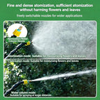 33.8 Inch Electric Battery Powered Telescopic Spray Wand Extendable Sprayer Pole with 6.6 FT Hose, High Reach Plant Watering Sprayer for Insect Repellent Liquid & Plant Nutrient Solution - Image 7