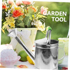 Vintage Stainless Steel Handheld Watering Can Xmas 5l for Flowers - Image 5