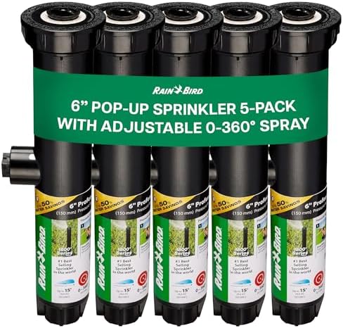 Rain Bird 1806VAN 1800 Series Professional, 6 Inch Pop Up Sprinkler Head by RainBird