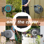 Garden Hose Reel Cover for Glahoden Wacotoya Series 130 ft, Waterproof Outdoor Wall Mounted Hose Reel Protector with Drawstring, Dustproof Windproof Hose Storage Cover,A - Image 5