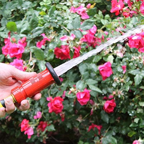 Plastic Red Garden Hose Nozzle (GHT) - Image 5