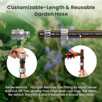 Giraffe Tools Grandfalls Pressure Washer G20 Pro, 2500 PSI 2.2 GPM, 65FT Hose Reel and Leader Hose 5ft x 5/8", Customizable Rubber Hose - Image 4