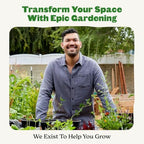 Epic Gardening 6-Cell Seed Starter Tray - 12 Trays - Black - Image 3