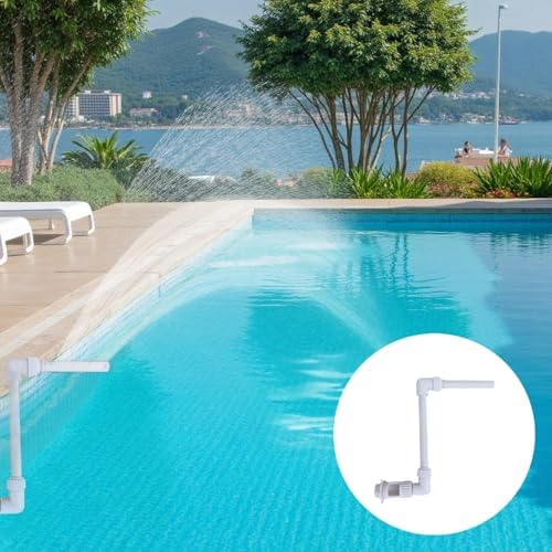 Pool Water Sprinkler Jet Suction Head (for Above-Ground & inground Pools, 10.8 in, with Bottom Brush, high Compatibility) - Image 3