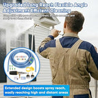 Adjustable Long Range Soft Wash Injection Nozzle Kit for Pressure Washer, Downstream Chemical Sprayer System, 4-4.5 GPM 2500-4000 PSI, 18FT Hose with 1/4" QC, For House Washing & High Reach Cleaning - Image 5