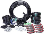Automated Dripworks Premium Deck Garden Irrigation Kit for Watering Plants in Balconies/Terrace/Patios (with Timer) - Waters Upto 180 Plants | Agricultural Grade Components by DripWorks