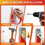 Hose Hanger Wall Mount 3 Pack With Storage Strap and Expansion Screws - Image 3