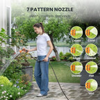 Giraffe Tools 1/2"100FT Retractable Garden Hose Reel Wall Mount Auto Rewind - Image 5