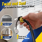 25FT Dehumidifier Drain Hose with 3/4" FHT Brass Connector, Leak-Proof - Image 6