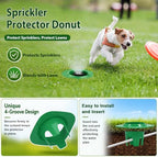 10 Pack Sprinkler Head Protector, Sprinkler Guards for Lawns with 4 Grooves - Image 4