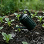 ‌2.3-Gallon Metal Watering Can,8.7L Galvanized Watering Can for Outdoor Plants with Removable Long Golden Spout - Image 7