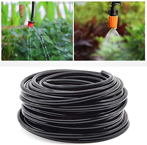 Greenhouse Micro Drip Irrigation Kit, Automatic Irrigation System Patio Misting Plant Watering System, Adjustable Nozzle Emitters Sprinkler Barbed Fittings for Garden, Greenhouse (30M) - Image 4