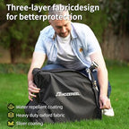 Portable Trolley Cart Retractable Garden Hose Reel 1/2"x 100FT - Image 4