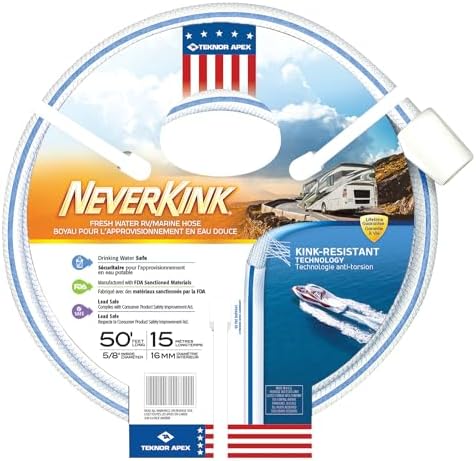 Teknor Apex 8602-50 NeverKink RV/Marine Hose - 5/8" x 50' by TeknorApex