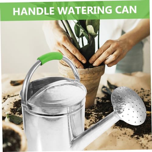 Vintage Stainless Steel Handheld Watering Can Xmas 5l for Flowers - Image 3