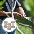 Toyvian 3 Sets Garden Hose Repair Kit Connector with Aluminium Alloy - Image 7