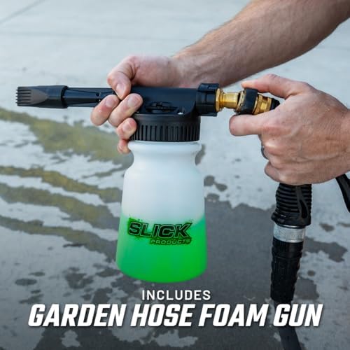 Slick Products Off-Road Wash + Garden Hose Foam Gun - 64 oz - Image 4