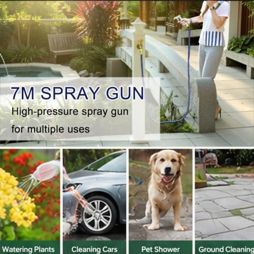 Freestanding Garden Water Column Anti Freeze Outdoor Faucet Post with Brass Tap and Hose Holder Stand with Side Water Inlet(114cm/45in) - Image 7