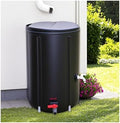 Folding Rainwater Collection Barrel with Filter and Spigot, Portable Water Storage System for Garden and Patio Use by Unknown