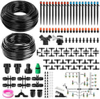 240FT DIY Automatic Drip Irrigation System Kit for Garden by WelcometoLUCDNC