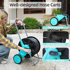 Garden Hose Reel Cart, Hold Up to 75-100 Ft of 5/8 Inch Hose - Image 3