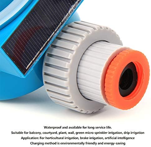 Solar Powered Automatic Irrigation Controller Intelligent Watering Timer for Gardens and Agricultural Applications, Featuring Adjustable Frequency and Duration - Image 6