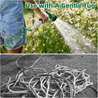 SPECILITE 3/8" Lightweight Coil Garden Hose 100 FT, EVA Flexible Water Hose - Image 6
