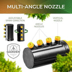 Joeys Garden Rotating Lawn Sprinkler for Yard & Kids, 360° Coverage, Yellow - Image 3