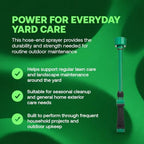 Rain Bird TCNZLWAND16 Watering Wand Garden Hose Nozzle, 16 Inch - Thumb Flow Control, Shower Spray Pattern, Comfort Grip, 3/4 in. GHT for Plants, Flower Beds & Outdoor Cleaning - Green and Black - Image 2