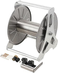 1/2in Stainless Steel Garden Hose Holder Kit, Wall Mounted Garden Hose Reel 50m Capacity Water Hose Storage Rack With 360° Rotatable Handle For Home Garden Lawn Silver #003 by Unknown