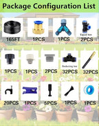 360° Adjustable Drip Irrigation Sprinkler Kit – Garden Watering System - Image 2