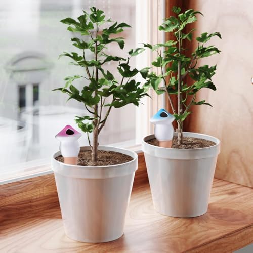Water Globes for Outdoor Plants Mushroom Shape Automatic Irrigation Devices - Image 3