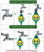 SagaSave Automatic Mechanical Daily Water Timer for G3/4 Threaded Faucet Outdoor Garden Hose Irrigation System, Mechanical Watering Timer - Image 6