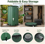 100Gallon Collapsible Rain Barrel, Water Tank, Rain Water Collection System - Image 2