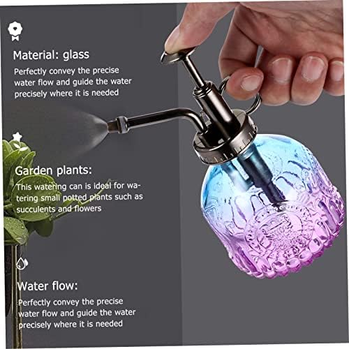 POPETPOP Vintage Glass Spray Watering Can Refillable and Portable for Plants Lightweight Design for Easy Use for Boys and Girls and Home - Image 6