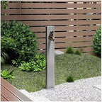 Freestanding Vertical Garden Water Faucet - Anti-Freeze Hose Holder with Lockable Tap for Lawn, Patio, Villa, and Courtyard Irrigation & Washing, Fountain Feature by Unknown