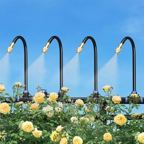 Drip Irrigation System with Nozzle Adjustable Sprinkler Head - Image 2