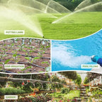 Water Timer Sprinkler Timer with 2 Zone Watering Controller - Image 7
