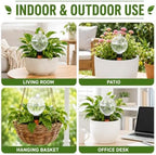 26 oz Extra Large Self Watering Globes, Top Fill, 4 Pack - Image 7