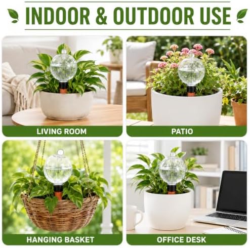 26 oz Extra Large Self Watering Globes, Top Fill, 4 Pack - Image 7