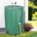 100 Gallon Collapsible Rain Barrel, Portable Water Storage Tank, Rainwater Collector, Rainwater Collection System Downspout with Filter, Faucet with Switch 100 - Image 4