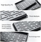RooTrimmer Shallow 1020 Nursery Flat Trays Specialized for Holding & Carrying 200 Cell Plug Seedling Trays (Height is 1.3"),Microgreen Germination Trays,10 Pack, No Holes (YB01, 10Pcs) - Image 3