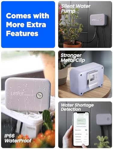 LetPot Automatic Watering System Plant Watering Devices Drip Irrigation Kit - Image 7