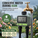 Water Timer for Outdoor Garden Hose, Hose Timer with Rain Delay - Image 7